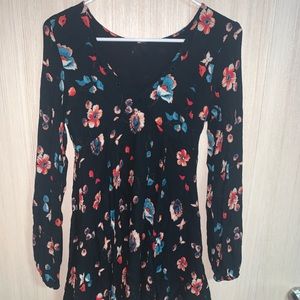 Long sleeve shirt dress